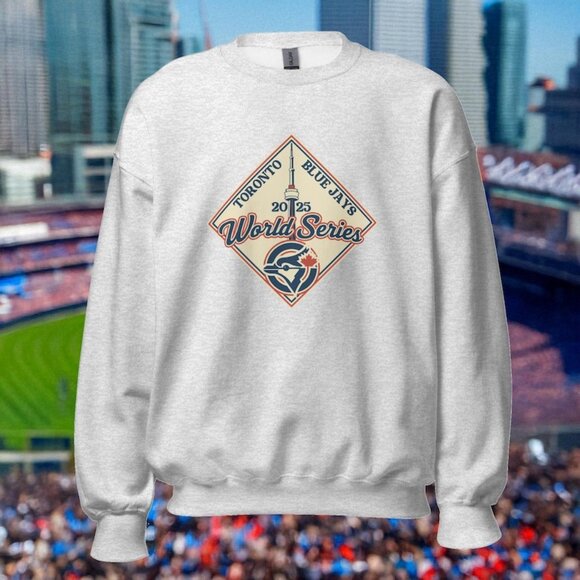 Vintage Retro Baseball toronto Blue Jays world series Sweatshirt shirt 2025 - Picture 1 of 2